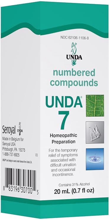 UNDA 7 Numbered Compounds, 0.7 fl. oz.