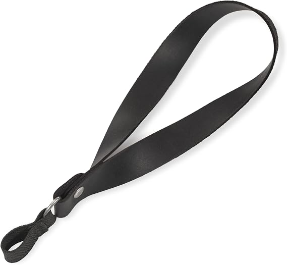 Asterom Handmade Leather Cane Strap - Stylish Wrist Strap for Canes and Walking Sticks