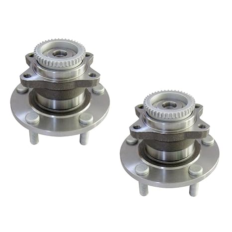 512274 Pair Rear Wheel Bearing and Hub Assembly, 5 Lugs W/ABS