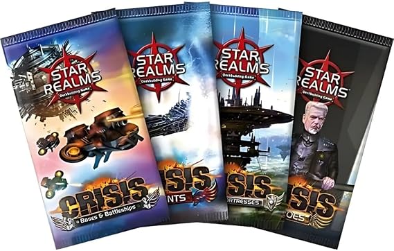 WISE WIZARD GAMES Star Realms Bundle: Crisis (4 Items)