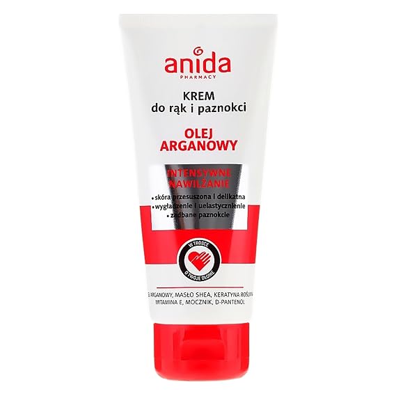 Anida Medisoft - Hand & Nail Cream - Flax Flower - With Plant Keratin, Vitamin E, Allantoin & Panthenol - Hydrating Care for Dry Skin - 100ml