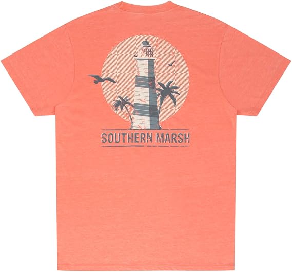 Southern Marsh Mens SEAWASH Tropical Tides T-Shirt Short Sleeve Casual Graphic Tee