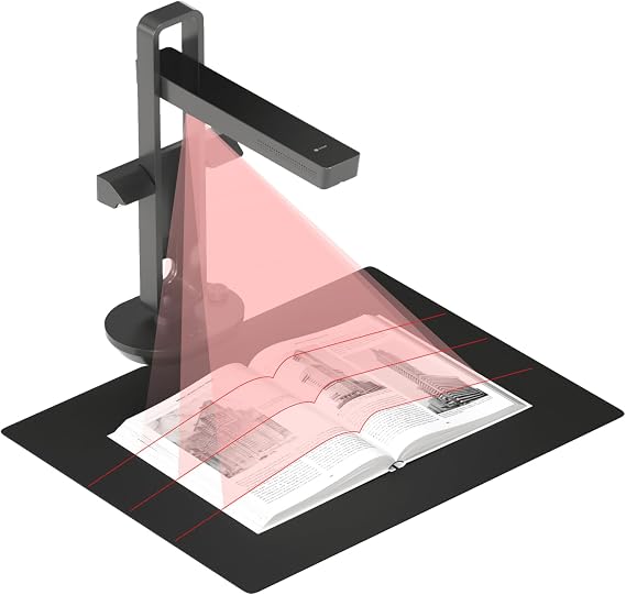 CZUR Aura Pro Book Scanner 14MP HD Camera Cost-effective Document Scanner