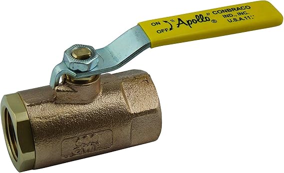 Conbraco 70-104-01 Apollo Manual Bronze Ball Valve 3/4IN NPT D646002 (Pack of 2)