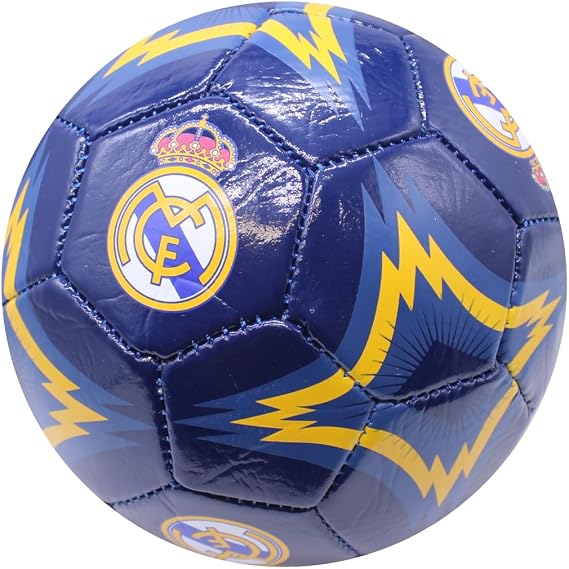 Icon Sports Compatible with Real Madrid Soccer Ball Officially Licensed Player Ball Size 2 06