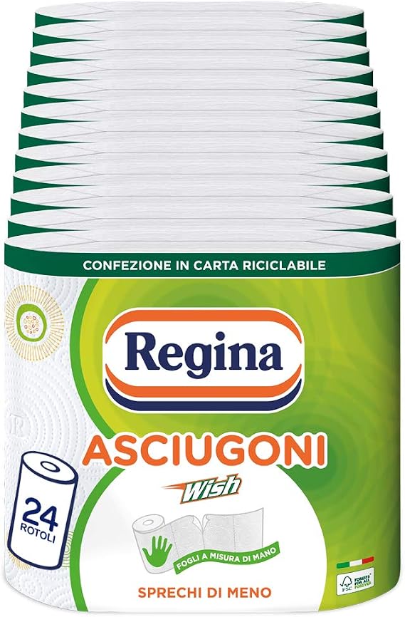 Regina Wish Kitchen Paper, 24 Rolls