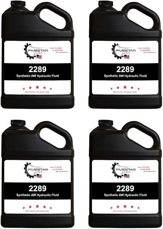 Synthetic Aw Hydraulic Fluid 4 Gallon