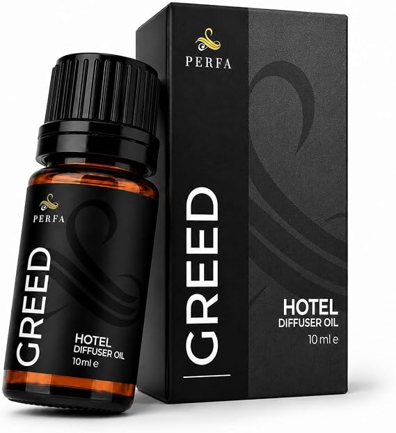 Greed Diffuser Oil - Essential Oil Diffuser for Home by Perfa