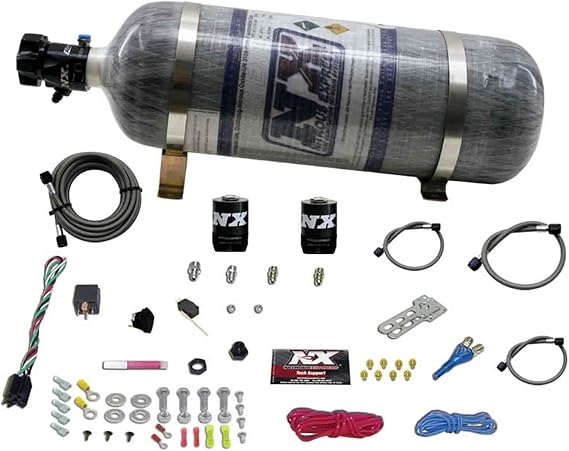 Nitrous Express 2091510 Universal EFI Nitrous System with 10 lb Nitrous Bottle