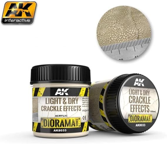 AKI Diorama Effects - Light and Dry Crackle 100ml