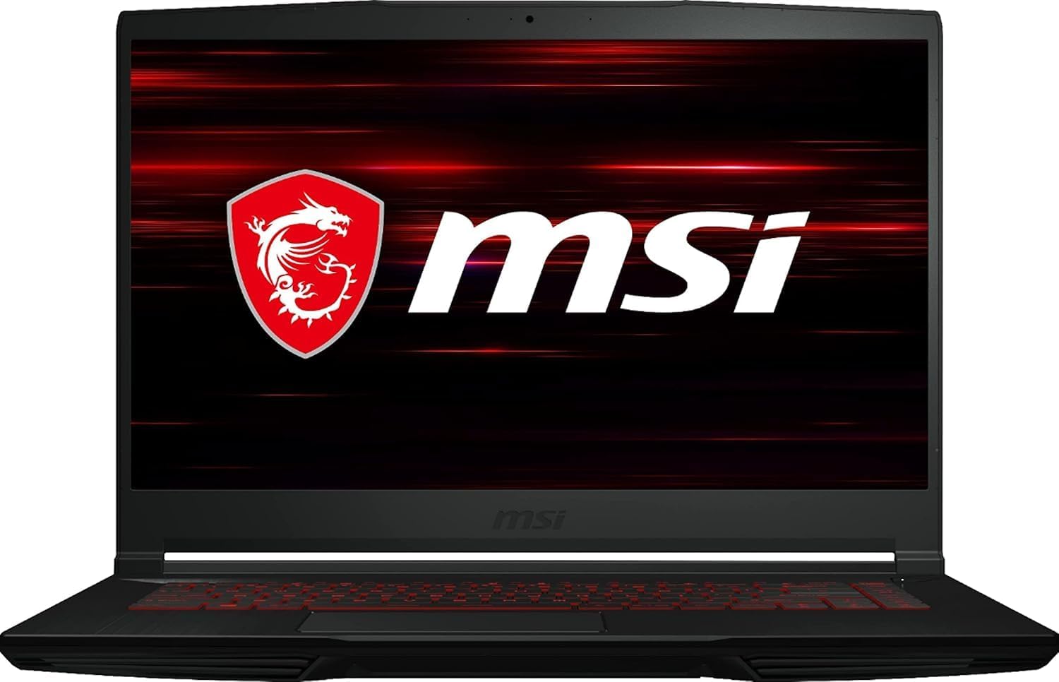 MSI GF63 Slim Gaming Laptop, 15.6 Inch FHD 144Hz, Intel i5-11400H, RTX 3050, 16GB RAM, 512GB NVMe SSD, Windows 11, Aluminum Black