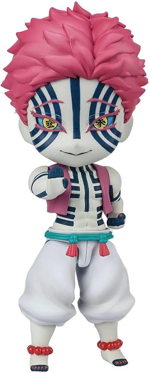 TAMASHII NATIONS - Demon Slayer: Kimetsu no Yaiba - Akaza, Bandai Spirits Figuarts mini Action Figure