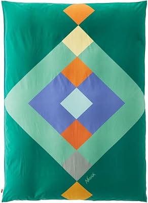 NANGA DUVET COVER NANGA QUARE DREAMS S Duvet Cover, Single Size, 59.1 x 82.7 inches 150 x 210 cm, SMOKY GREEN S
