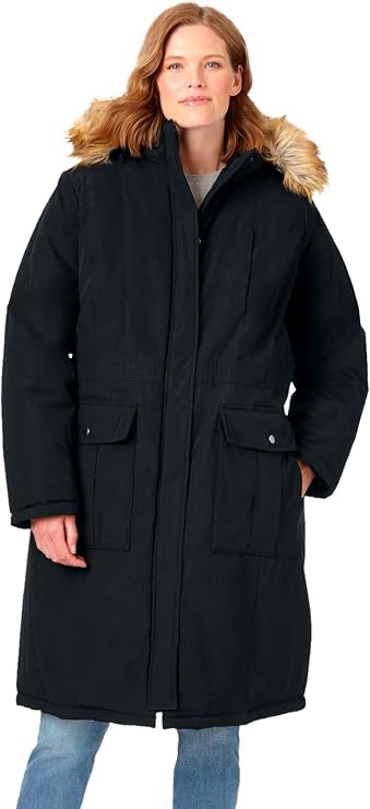 Woman Within The Arctic Parka In Extra Long Length