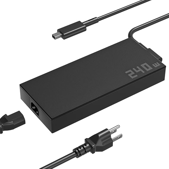 240W Charger Compatible with Asus TUF Gaming A18 A16 A14 ROG Zephyrus G14 G16 2025 2024 Series FA808 FA401 FA608 GU605 GA605 GA403 ProArt P16 PX13 ROG Flow Z13 GZ302EA Laptop