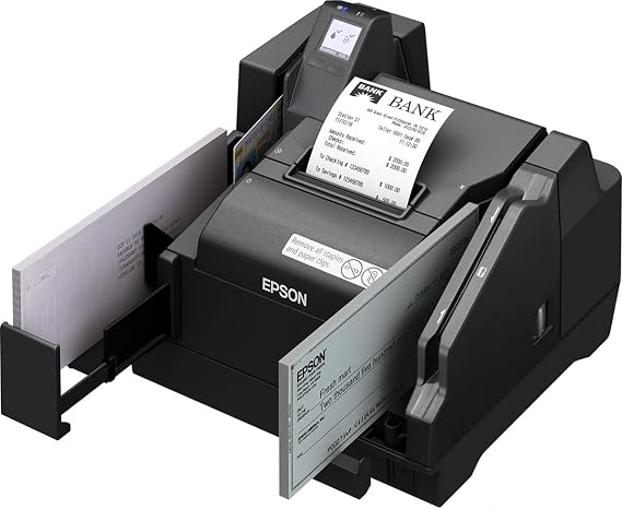 Epson, Tm-S9000Ii, Multifunction Scanner and Printer, Epson Black, USB, 130Dmp, 1 Pocket, W/O Hub & Msr, No Ink