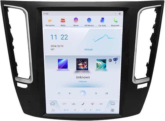 10.4" Car Radio for Maserati Levante 2015-2021 Vertical Touchscreen Upgrade | ASVEGE Replacement 8-core CPU for Apple Carplay&Android Auto Navigation Multimedia Head Unit,Factory Camera/SWC, Plug&Play