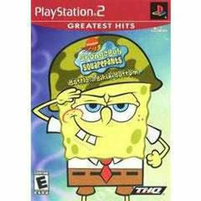 SpongeBob SquarePants: The Battle for Bikini Bottom - PlayStation 2 Jewel case