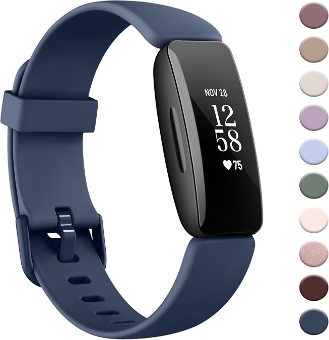 AK Band Compatible with Fitbit Inspire 2 Bands for Women Men, Adjustable Replacement Sport Wristbands Straps for Fitbit Inspire 2 / Ace 3