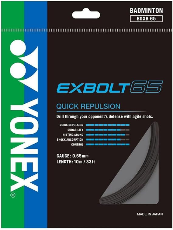 YONEX BG Exbolt 65 Badminton String