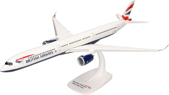 Herpa SnapFit Model Airplane Airbus A350-1000 British Airways