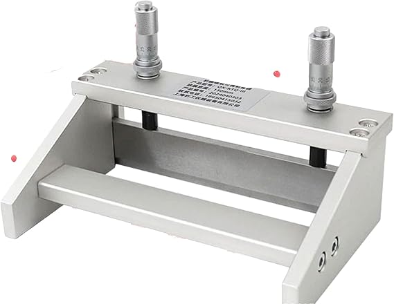 Adjustable Film Coating Applicator, 0-3500m Thickness Adjustable, with Stainless Steel Scraper, High Precision Wet Film Preparation Device, Lab Doctor Blade Coating Machine, For Printing, Paint