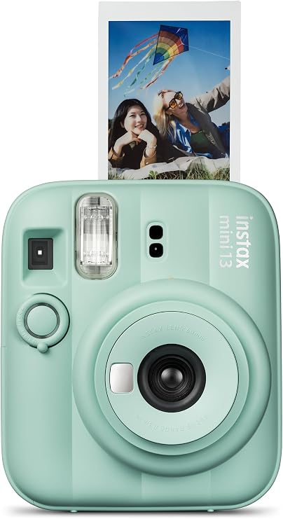 FUJIFILM instax mini 13 Instant Film Camera - Lagoon Green