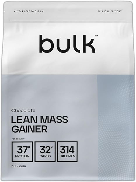 BULK POWDERS Complete Lean Mass Muscle Gain Protein Shake Powder Chocolate 2.5 kg