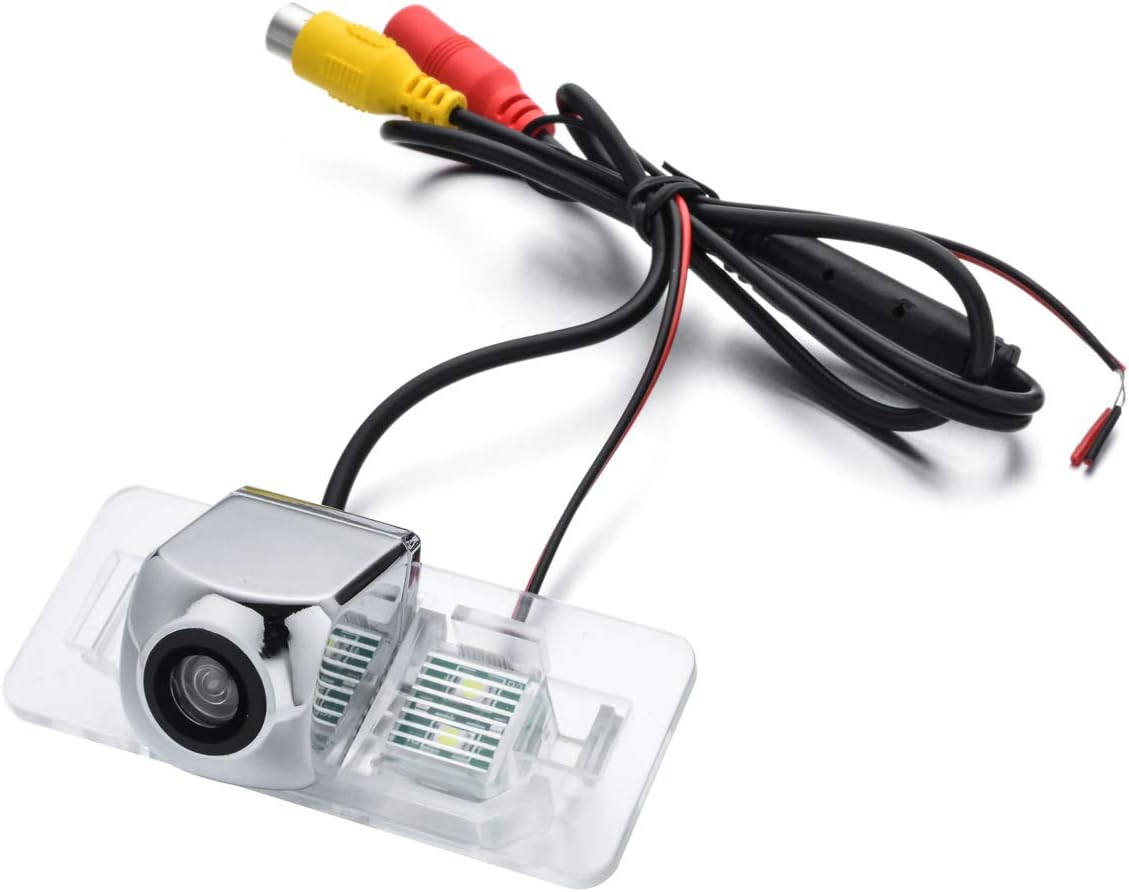 Chrome Starlight Car Rear View Camera for BMW 3 E46 E90 E91 E92 5 E39 E60 E61 X5 E53 E70 & Vehicle Cameras Waterproof and Shockproof Reversing Backup Camera Chrome Starlight Camera