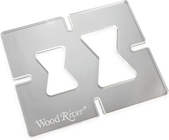 Woodriver Router Inlay Template Bowtie