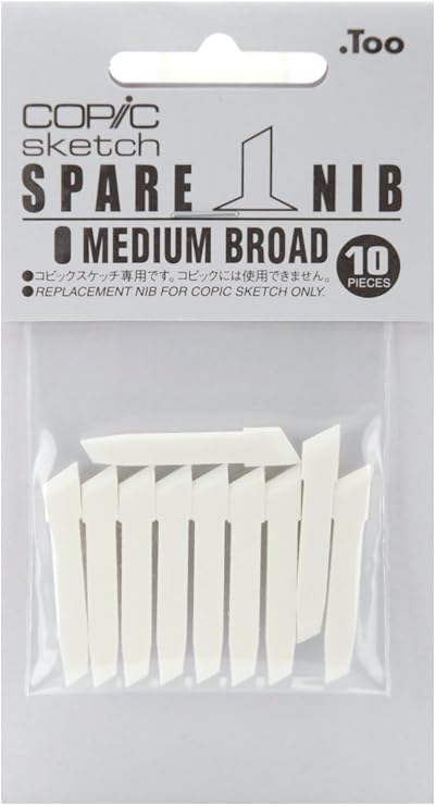 Copic Markers Medium Broad Nib White, 1 Count (Pack of 1)