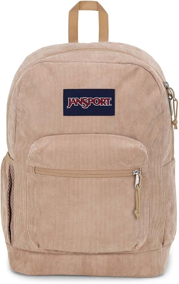 JanSport Cross Town Plus Remix Backpack - Padded Back Panel, Laptop Sleeve, Front Pocket Organizer