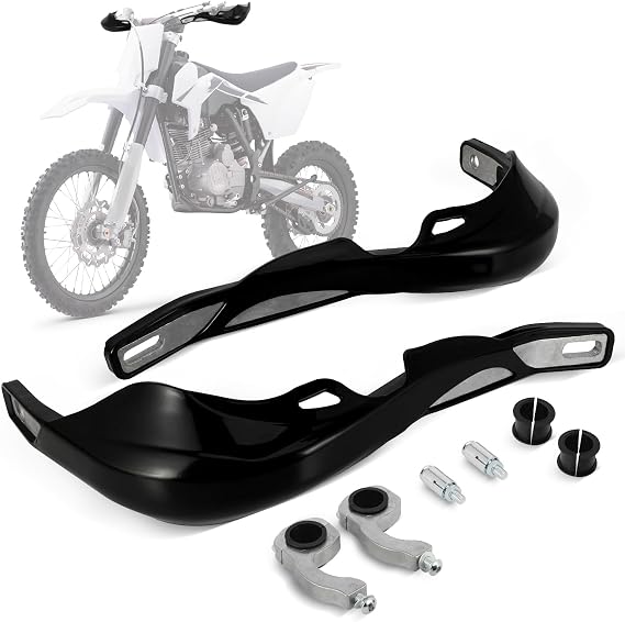 Universal Dirt Bike Handguards Motorcycle Hand Guard 7/8" 26mm Handlebar Protection for Most Motorbike Off Road Motocross Enduro