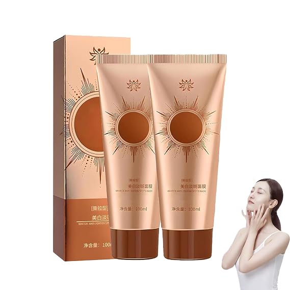 herbal spots peel-off facial mask,herbal spots peel off mask, Anti-Aging Anti-Wrinkle Tear-Off Mask, Deep Nourishment & Pore Tightening (2PCS)