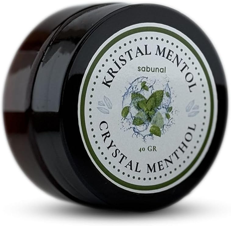 Pure Crystal Menthol 40g Sauna, Diffuser, Steam Bath, Cosmetics, Aromatherapy Natural Refreshing Menthol