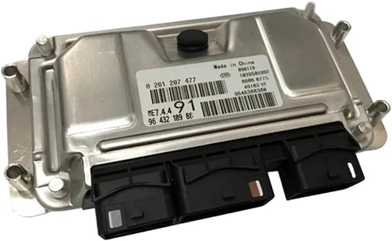 9643218988 0261207477 Car Engine Computer Electronic Control Module ECU ME7.4.4 Compatible For Peugeot 206 207 307 Compatible For Citroen C2 C3