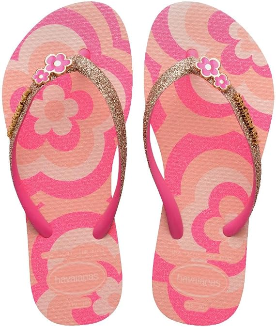 Havaianas womens Hav. Kids Slim Glitter Ii