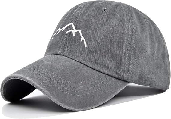 Ball Cap for Men Unisex Outdoor Hat Women Baseball Cap Mountain Embroidered