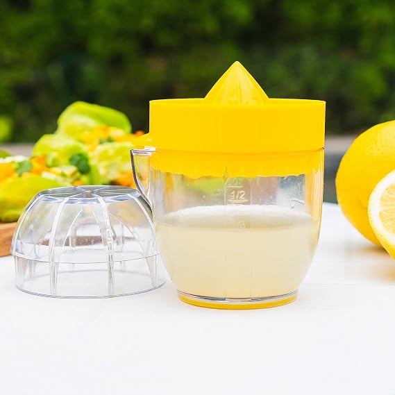 Mini Citrus Juicer - Yellow, 125 ml