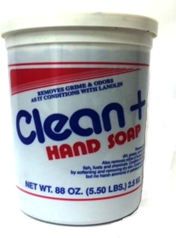Clean + Heavy Duty Hand Soap, Removes Grime & Odors - 5.5lb Tub