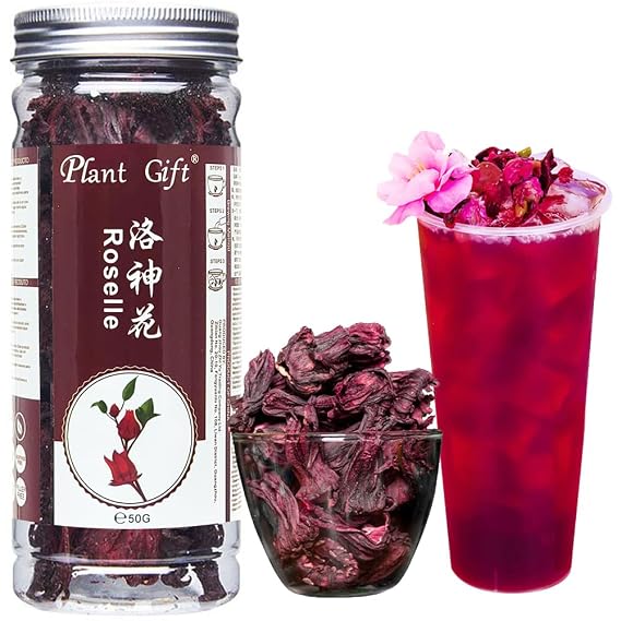 Plant Gift Roselle Hibiscus Tea , Caffeine-Free 50g/1.76oz