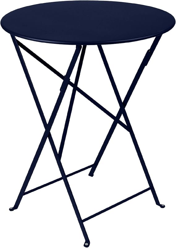 Fermob Bistro 24" Round Table - Deep Blue