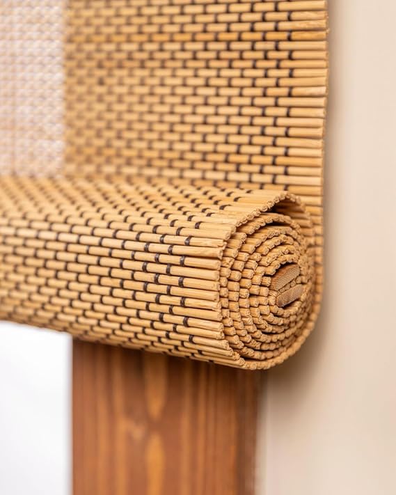 Olympos Ahşap Bambu Stor Perde (60 x 180)