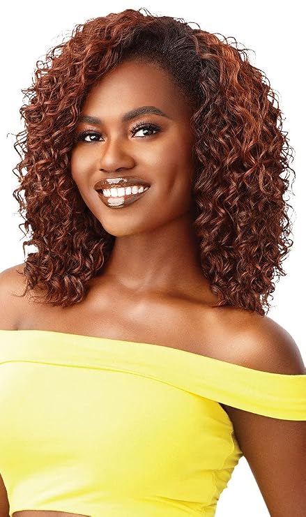 Outre Converti Cap Synthetic Wig - TROPICAL TENDRILS (DR2/GINGERBROWN)