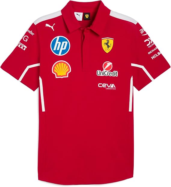 PUMA Scuderia Ferrari F1 2025 Team Polo - Men