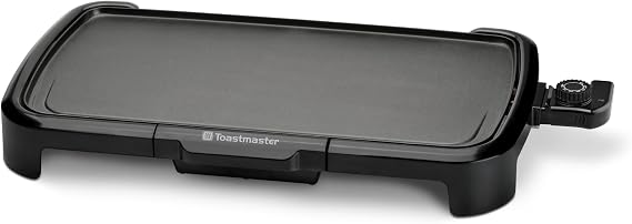 Toastmaster Electric Griddle, 10" x 20" Cooking Surface