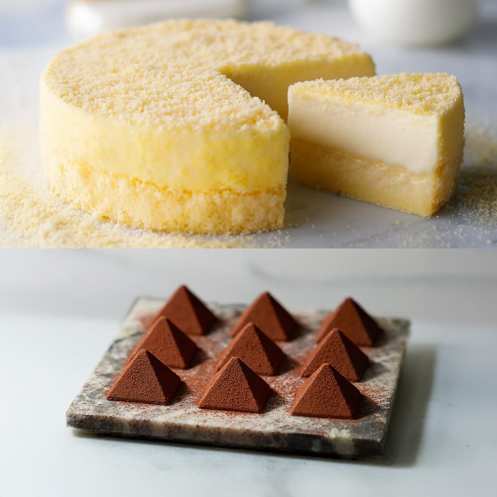 LeTAO Lutao Cheesecake Chocolate Miraculous Mouth Tasting Set 1 Doble Fromage  1 Box of Royal Montage