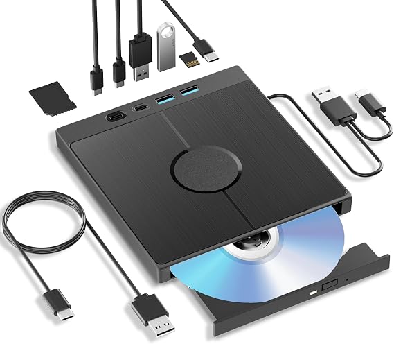 Multifunctional External Blu Ray Drive for PC Support 100G Disc Read/Burn