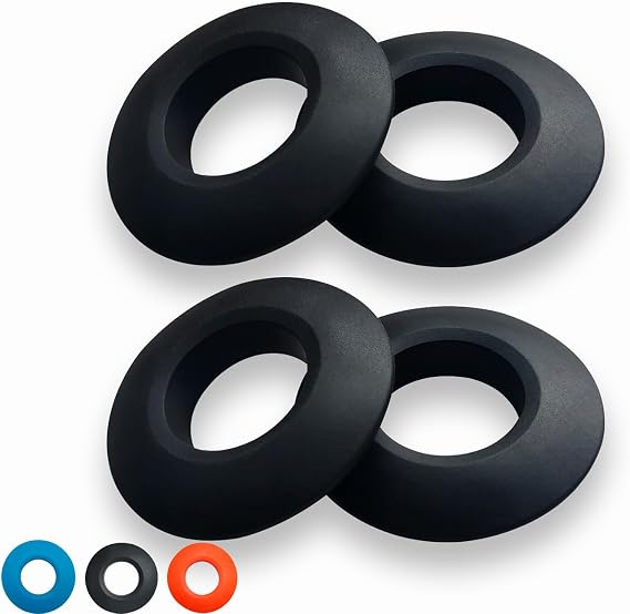 4Pcs Kayak Paddle Drip Rings, Rubber Canoe Paddle Drip Ring, Universal Fit Your Kayak Paddle Shaft, Paddle Accessories Replacement...