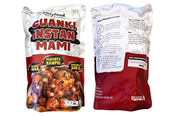 Easy Food Cuanki Instant Mami 115g - (Pack of 3)